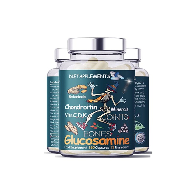 Glucosamine & Chondroitin complex – 180 High Strength Capsules –