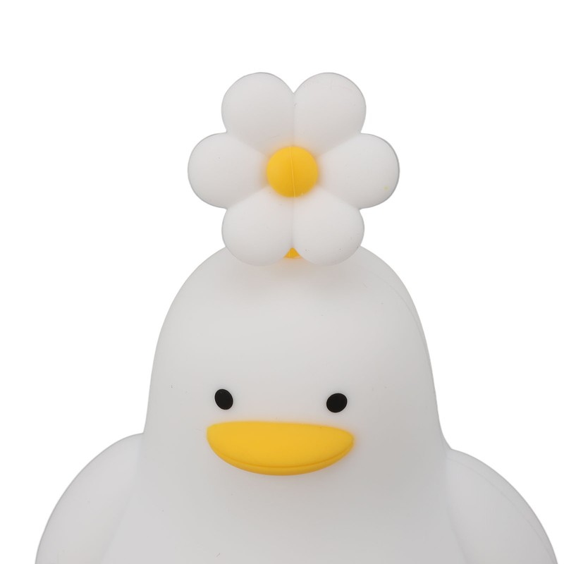 Cute Duck Night Light Silicone Night Lamp 1200mAh Rechargeable Animal