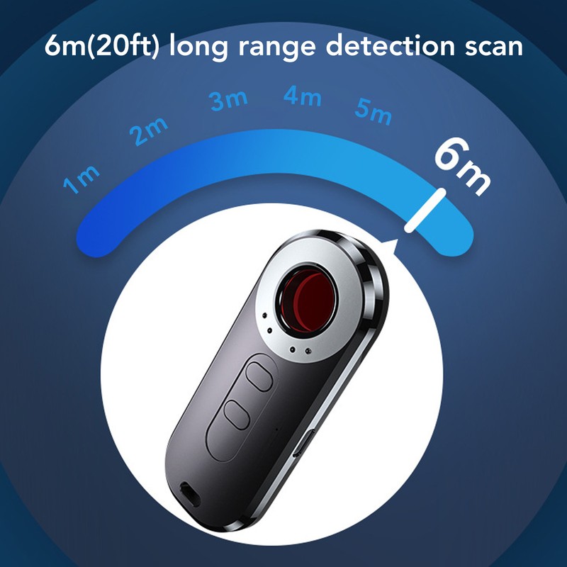 Candid Camera Detector LED Lightweight Wireless Infrared Camera Scanner for