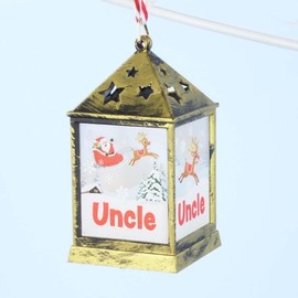 Mulberry Studios Starlight Lantern Christmas Tree Hanger Family & General Uncle