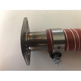 GenExhaust for Champion 3500/3200W & 3100/2800W Inverter Generator 1" Silicone tubing Exhaust Extension 2 Foot Length.