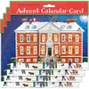 Alison Gardiner Pack of 4 Traditional Advent Calendar Cards -