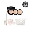 Hera 헤라 (단독) 블랙 쿠션 파운데이션 디럭스 SPF34/PA++ (본품15g+리필15gx Hera (Exclusive) Black Cushion Foundation Deluxe SPF34/PA++ (Main Product 15g + Refill 15g)