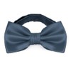 tiemart Premium Bow Tie (Dusty Blue)