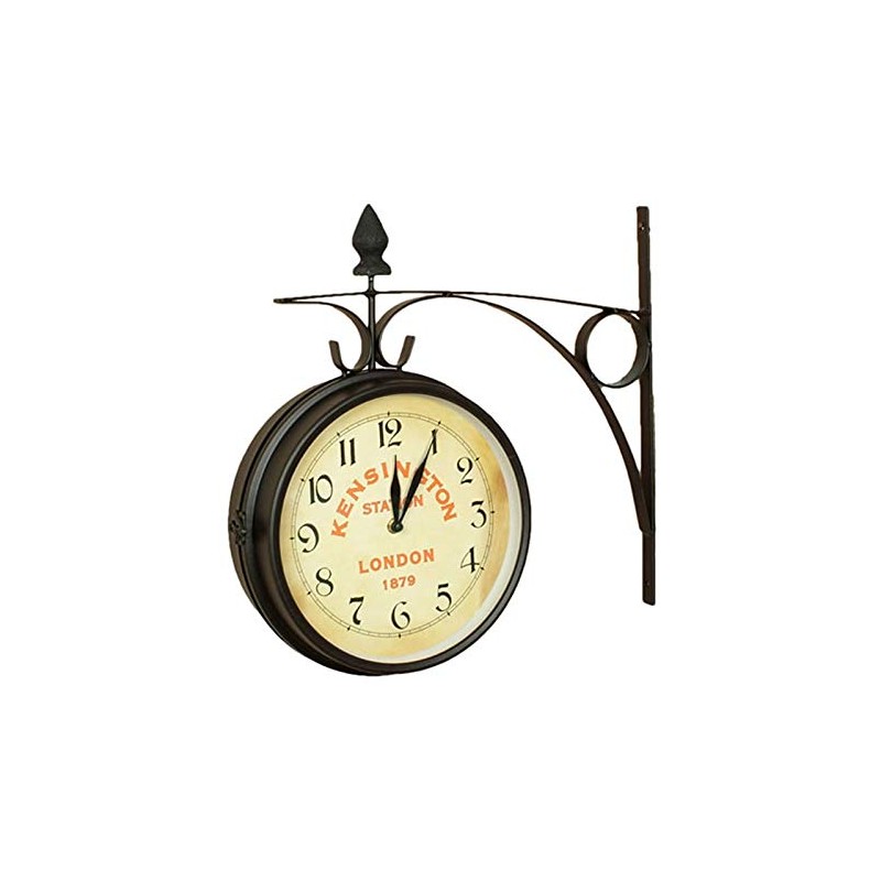 Nostalgic Kensington Station Double Side Clock (Large)