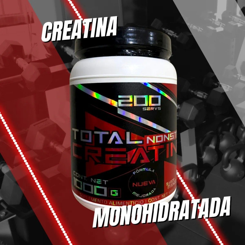 Creatina Monohidratada Total 1 Kg Varios Sabores