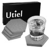 Safe Asbestos Inspected Diatomaceous Earth Coasters Set of 4 Water