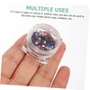 Healeved Star-Shaped Nail Art Sequins Mixed Glitter for Manicure Decorations