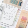 600Pcs Sticky Tabs, Transparent Sticky Notes Flags Pastel Book Tabs
