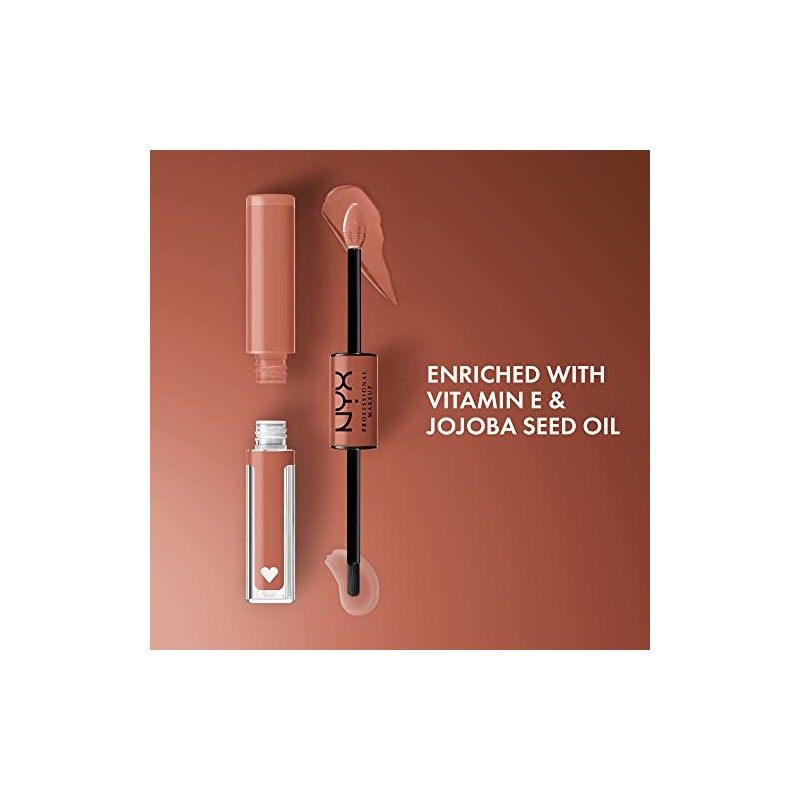 NYX Professional Makeup, Shine Loud, Labial Líquido Larga Duración, Goal