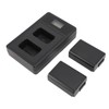 NP FW50 Camera Battery 7.2V 1850mAh with Dual USB LED