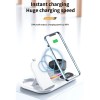 Unbranded 4 In 1 Wireless Charger Fast Charging Station Dock