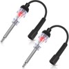 Inline Spark Plug Tester Engine Ignition Tester Straight Boot Ignition