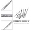 Micro Drill Bit Tap Set, 10pcs Mini Metric Thread Tap