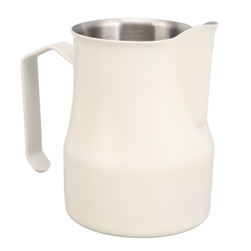 Milk Pitcher Cup 304 Stainless Steel Spout Mouth Scale Coffee
