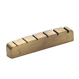 43mm 6 String Guitar Nut - Pre-Slotted Brass Nuts Replacement for EPI LP SG Style Electric Guitar