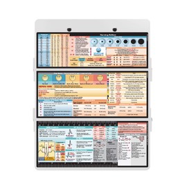 Whitecoat Clipboard® Trifold - White Nursing Edition