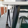 RFORPLY Zinc Alloy Double Prong Ceiling Hook Towel/Robe Clothes Hook
