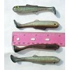 Big Bite Baits 2pks HERRING 4" PADDLE TAIL SWIM MINNOWS