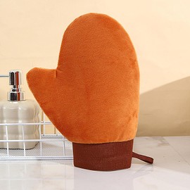 Manopla de Bronceado - Aplicador Reutilizable Sin Rayas,Guante Exfoliante Quitador Autobronceador para Uso en Piscina, Playa, Casa, Ducha, Espalda, Cuerpo, Piernas, Cara