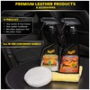 Meguiar's Leather Care Kit - Premium Leather Cleaner and Conditioner