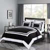 Chezmoi Collection Wyatt 7-Piece King Bed in a Bag Comforter