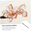 FOMIYES 2pcs Hairpin Chinese Hair Chopsticks Flower Hair Stick Hanfu