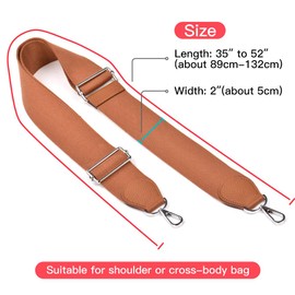 CtopoGo Universal Replacement Shoulder Strap Removable Soft Padded Adjustable Belt with Metal Swivel Hook for Luggage Duffel Bag Laptop for Luggage Computer Bags, gold, Modern