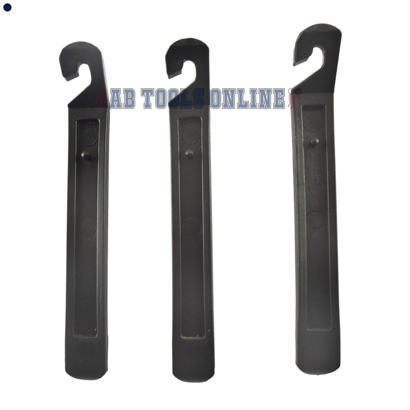 3 Piece Bicycle/Bike Plastic Tyre Lever Set SILW