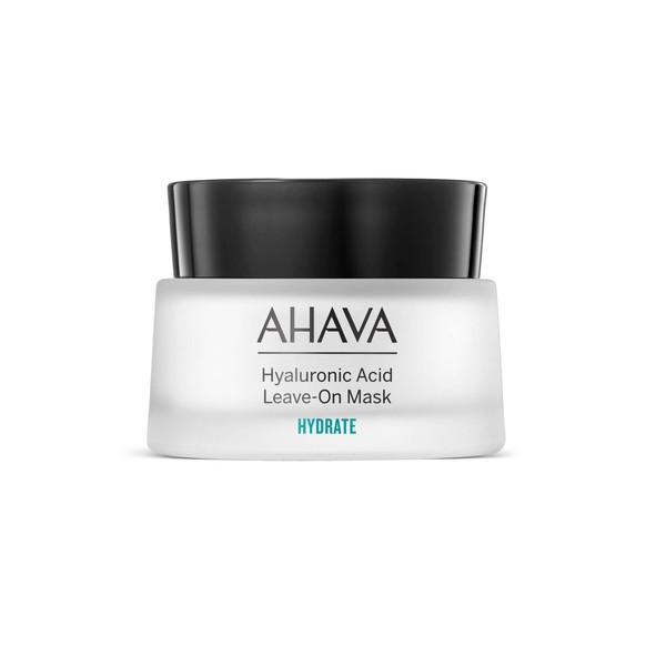 AHAVA Hyaluronic Acid Leave-On Mask - Rich, Hydrating Mask, Upsurge Skin's Moisture, Provides Instant Softness, Smoothness and Suppleness - 100 ml