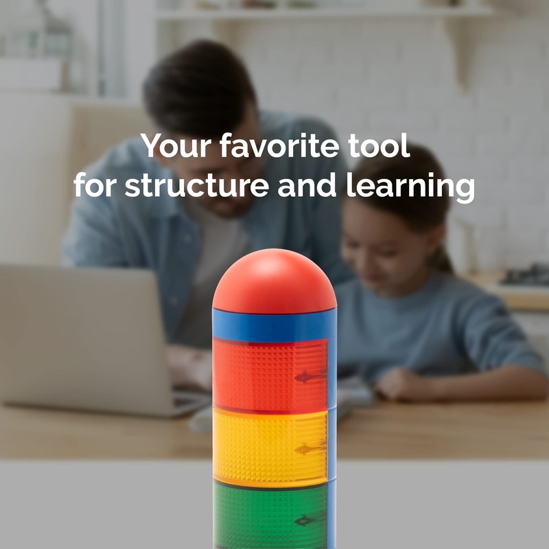 KADAMS Visual Timer for Kids with Audio Pre-Alarm - Traffic