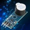 Akozon 5pcs Beep Sound Alarm Sensor Module DC 3.3V-5V Active
