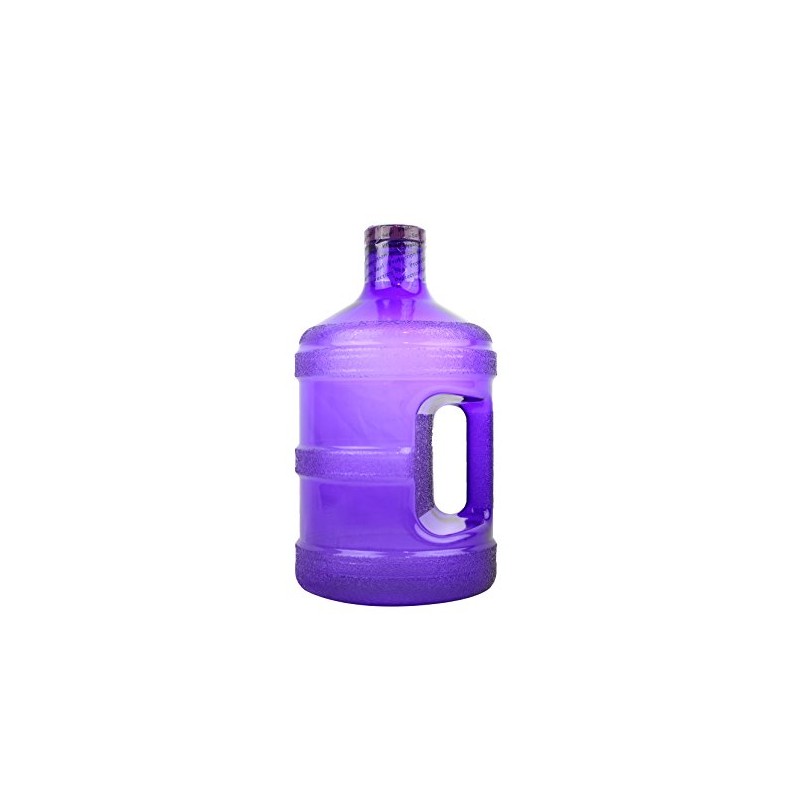 H8O® 1 Gallon Round BPA Free Water Bottle with 48mm