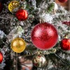 Christmas Baubles, Red Gold Christmas Tree Baubles, Set of 100,