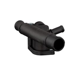 febi bilstein 23720 Coolant Flange for cylinder head, with seal, pack of one