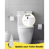 Hibbent Toilet Handle Replacement,Fr