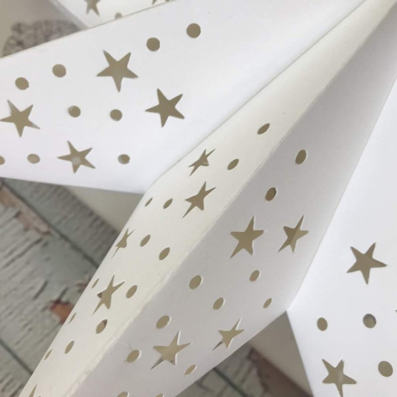 BESPORTBLE Pack of 2 Lampshade Star: 45 cm Paper Star