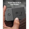 eufy Security SmartTrack Card E30 (Black, 1-Pack), Rechargeable, Works with
