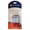 Guardsman Wax Wood Furniture Filler Sticks, Furniture Scratch Repair Kit