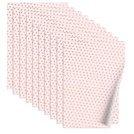 Nzexlyva 10 Pcs Pink Bow Wrapping Paper, Pink Tissue Paper for Gift Wrapping & Packaging, Girls Gift Wrap for Birthday Wedding Anniversary Gift Wraping, DIY Crafts