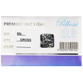 Premium PELLOSA Machine Cut Rhinestone Hot Fix SS-20(4.6mm-4.8mm) AB Crystal 5 Gross
