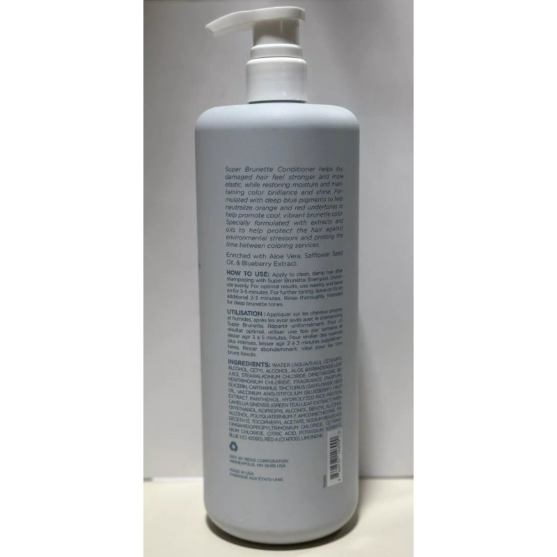 Regis Designline Super Brunette Color Enhancing System Conditioner NEW- 33.8