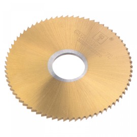 uxcell Circular Saw Blade, 63mm (2-1/2") Dia 2mm Thick 72 Tooth, M35 Cobalt High Speed Steel Titanium Coated Milling Cutter with 16mm Arbor for Stainless Steel Copper