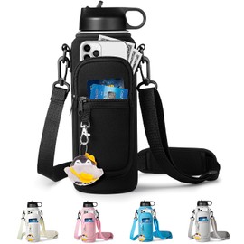 RRegeny Water Bottle Holder with Strap - Perfect for Outdoor Activities