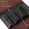 Leather Folding Knife Display Case Organizer – Holds 8 Pocket