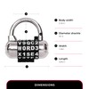 Master Lock Set Your Own Combination Padlock, Gym Locker Locks