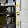 LOQRON Double Front Door Lock Set, Keyed Entry Front Door