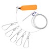 Joyeee Fish Stringer Clip, Steel Fish Stringer Heavy Duty with