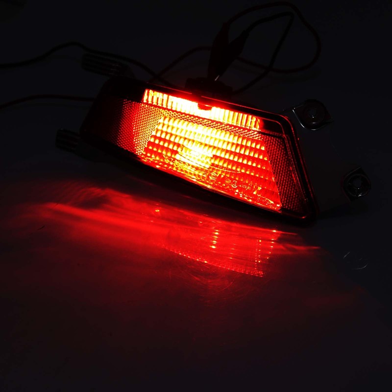 FSHero Riding Rear Bumper Fog Light Tail Light Brake Lamp