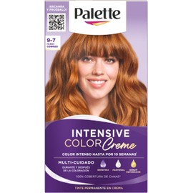Palette Tinte para cabello Color Creme Rubio Cobrizo 9-7, 50 ml